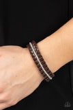 Pretty, Pretty PLEATS - Brown - Paparazzi Accessories