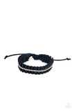 Pretty, Pretty PLEATS - Black - Paparazzi Accessories