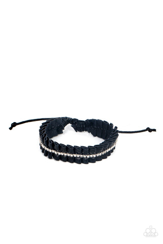Pretty, Pretty PLEATS - Black - Paparazzi Accessories