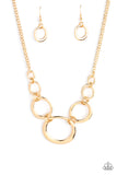 Short Circuit - Gold - Paparazzi Accessories