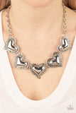 Kindred Hearts - Silver - Paparazzi Accessories