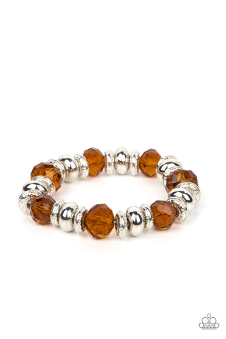 Power Pose - Brown - Paparazzi Accessories