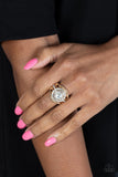 Understated Drama - Gold - Paparazzi Accessories