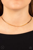 In No Time Flat - Gold - Paparazzi Accessories