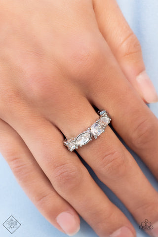 Wedded Bliss - White - Paparazzi Accessories
