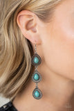 Desertscape Dweller - Blue - Paparazzi Accessories