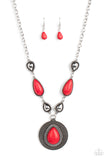 Saguaro Soul Trek - Red - Paparazzi Accessories