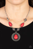 Saguaro Soul Trek - Red - Paparazzi Accessories