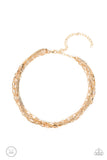 Glitter and Gossip - Gold - Paparazzi Accessories