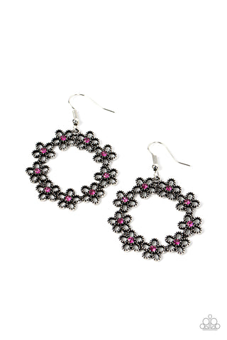Floral Halos - Pink - Paparazzi Accessories
