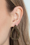 Diva Dust - Brass - Paparazzi Accessories