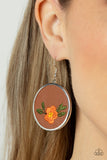 Prairie Patchwork - Orange - Paparazzi Accessories