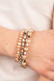 Shoreside Soiree - Brown - Paparazzi Accessories