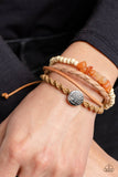 Treetop Trail Guide - Orange - Paparazzi Accessories