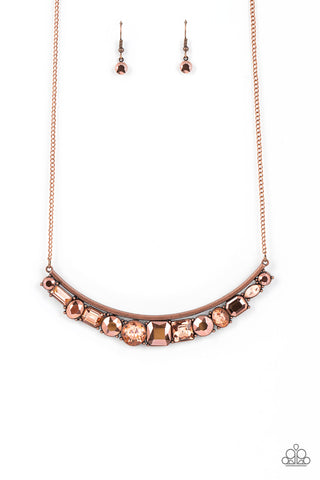 The Only SMOKE-SHOW in Town - Copper - Paparazzi Accessories