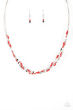 Explore Every Angle - Red - Paparazzi Accessories