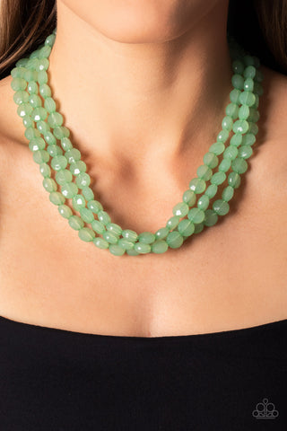 Boundless Bliss - Green - Paparazzi Accessories