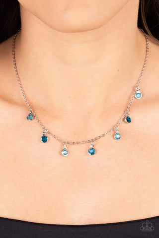 Carefree Charmer - Blue - Paparazzi Accessories