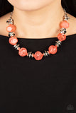 Island Ice - Orange - Paparazzi Accessories
