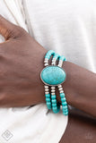 Stone Pools - Blue - Paparazzi Accessories