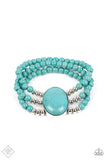 Stone Pools - Blue - Paparazzi Accessories