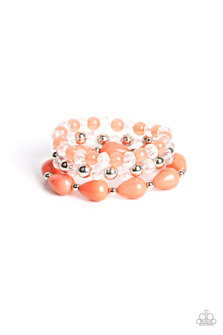 Beachside Brunch - Orange - Paparazzi Accessories