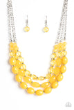 Tropical Hideaway - Yellow - Paparazzi Accessories