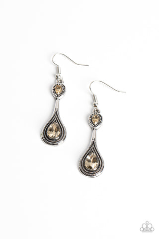 Dazzling Droplets - Brown - Paparazzi Accessories
