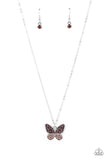 Flutter Forte - Purple - Paparazzi Accessories