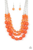 Tropical Hideaway - Orange - Paparazzi Accessories