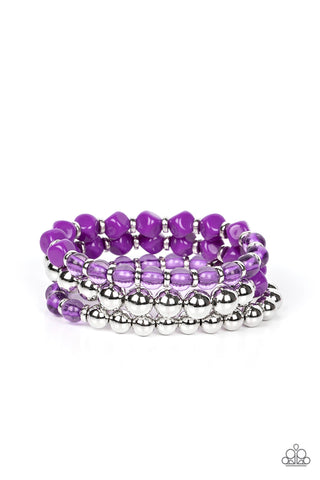 Summer Sabbatical - Purple - Paparazzi Accessories