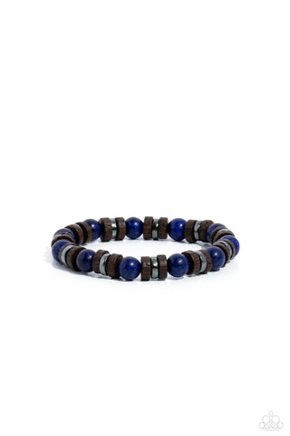 Earthy Empath - Blue - Paparazzi Accessories