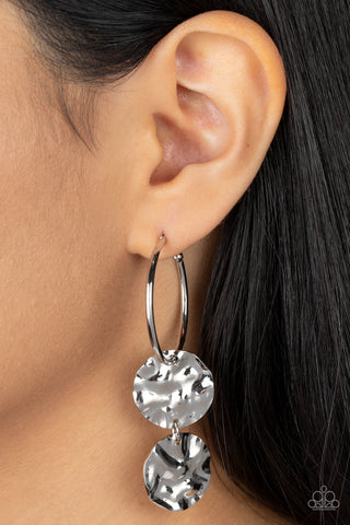 Sending Shock Waves - Silver - Paparazzi Accessories