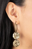 Sending Shock Waves - Brass - Paparazzi Accessories