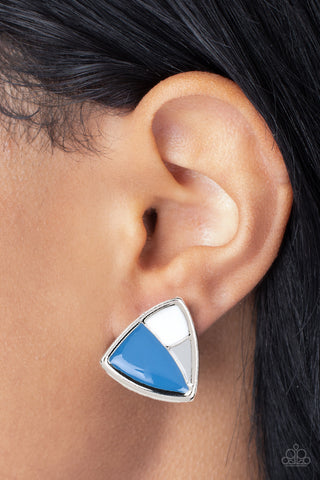 Kaleidoscopic Collision - Blue - Paparazzi Accessories