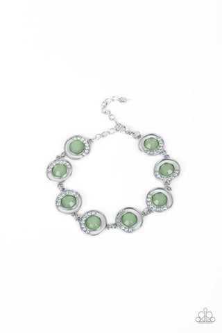 Twinkling Trajectory - Green - Paparazzi Accessories