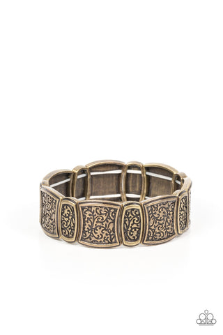 Wine Country - Brass - Paparazzi Accessories