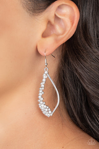 Sparkly Side Effects - White - Paparazzi Accessories