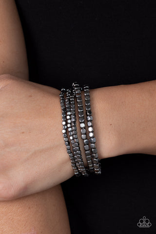 Right on CUBE - Black - Paparazzi Accessories