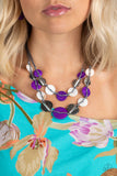 Barefoot Beaches - Purple - Paparazzi Accessories
