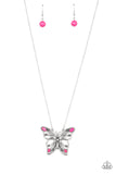 Badlands Butterfly - Pink - Paparazzi Accessories