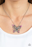 Badlands Butterfly - Pink - Paparazzi Accessories