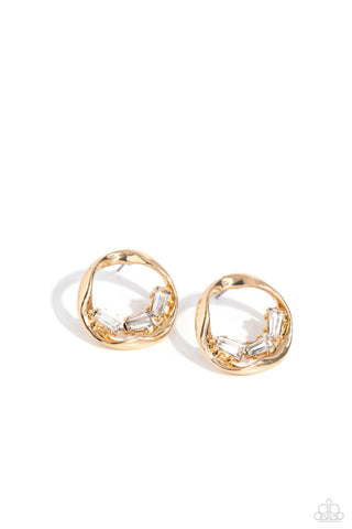 Imperfect Illumination - Gold - Paparazzi Accessories