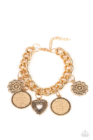 Complete CHARM-ony - Gold - Paparazzi Accessories