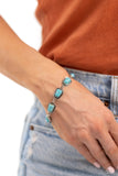 Chasing Canyons - Blue - Paparazzi Accessories