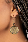 Prehistoric Perfection - Brass - Paparazzi Accessories