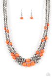 Country Road Trip - Orange - Paparazzi Accessories