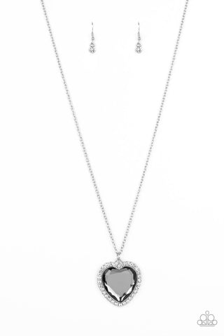 Prismatically Twitterpated - Silver - Paparazzi Accessories