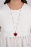 Prismatically Twitterpated - Red - Paparazzi Accessories