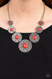 Garden Glade - Red - Paparazzi Accessories